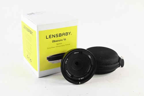 Lensbaby obscura 16mm lens - obscura,