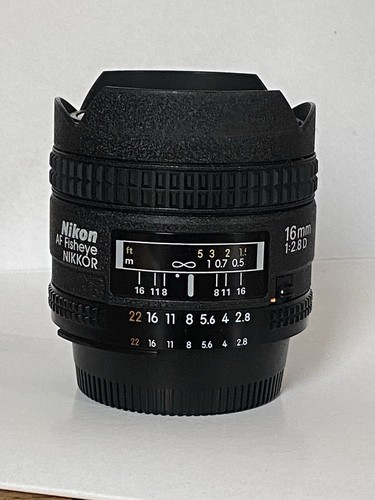 Nikon 16mm d fish eye - 16mm,
