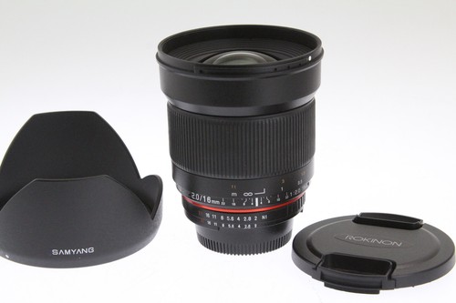 Near mint samyang 16mm - samyang,