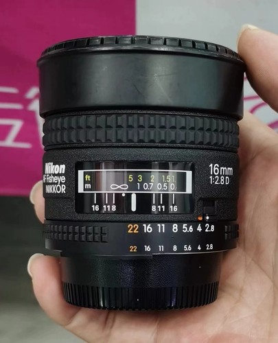 Nikon nikkor 16mm - 16mm, f2.8