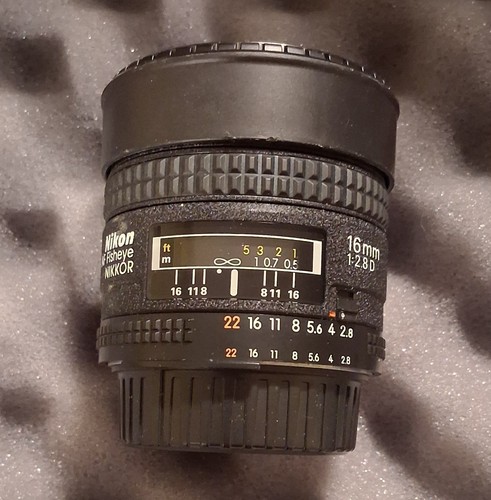 Nikon fisheye nikkor - nikon, af