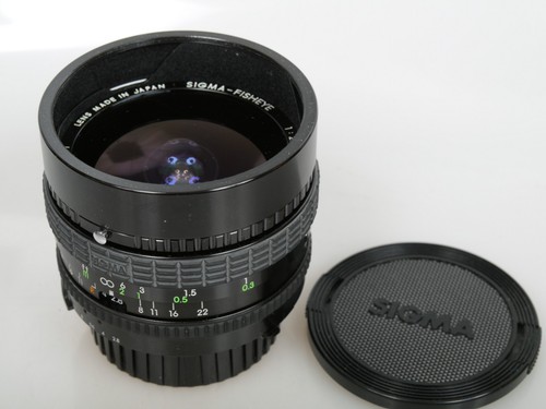 Sigma fisheye 2 8 - 16, 1:2,8