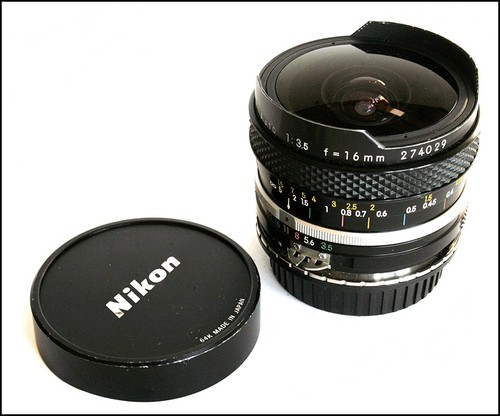 Nikon fisheye nikkor 16mm - fisheye,