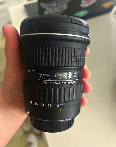 Tokina pro 16mm - 11-16mm, f/2.8