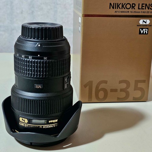 Nikon nikkor 35mm - 16-35mm, g
