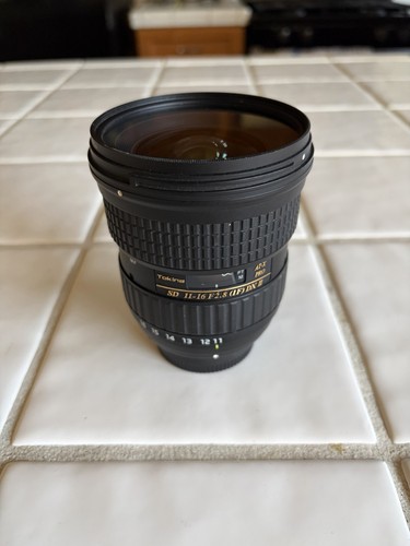 Tokina pro 16mm f2 - 11-16mm, f2.8