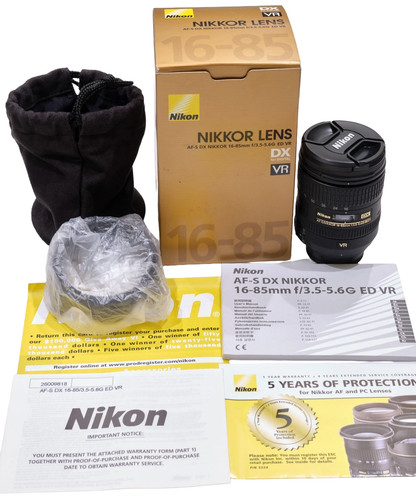 Nikon nikkor 16 85mm - nikon, dx