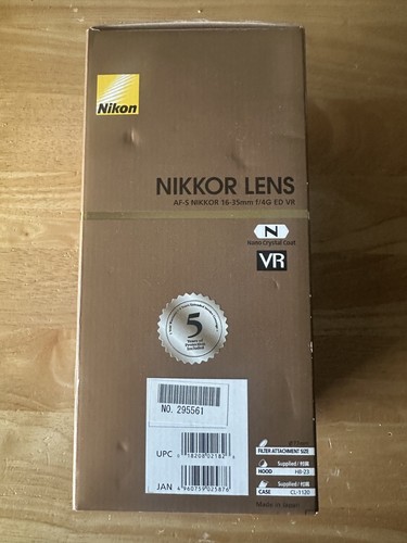 Nikon nikkor 35mm - af-s,